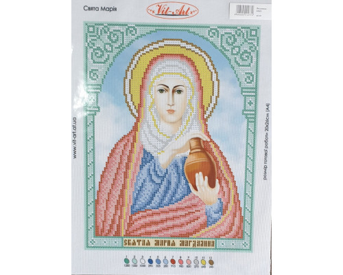 Вышивка А4  бисером "Мария" 