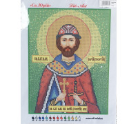Вышивка А4  бисером "Юрий" 