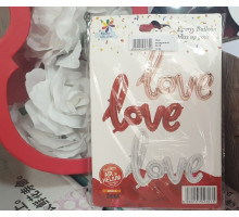 Шар фольгированный love